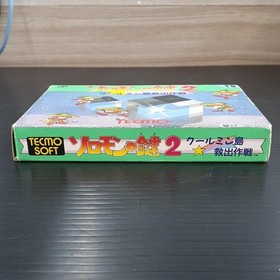 Tecmo Famicom Soft The Key of Solomon 2 Used
