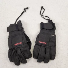 Burton DRYRIDE Snowboard Ski Gloves Mens Large Black Waterproof Insulated Winter