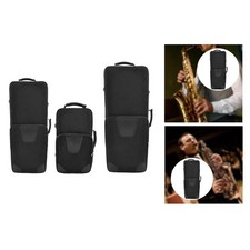 Saxophone Bag Padded Backpack Gig Bag Practical Comfortable Grip and Zipper