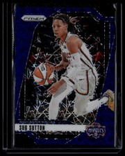 2024 Panini Prizm WNBA #51 Sug Sutton Blue Velocity Prizms