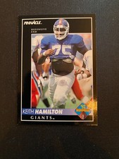1992 Pinnacle Keith Hamilton RC #322 4
