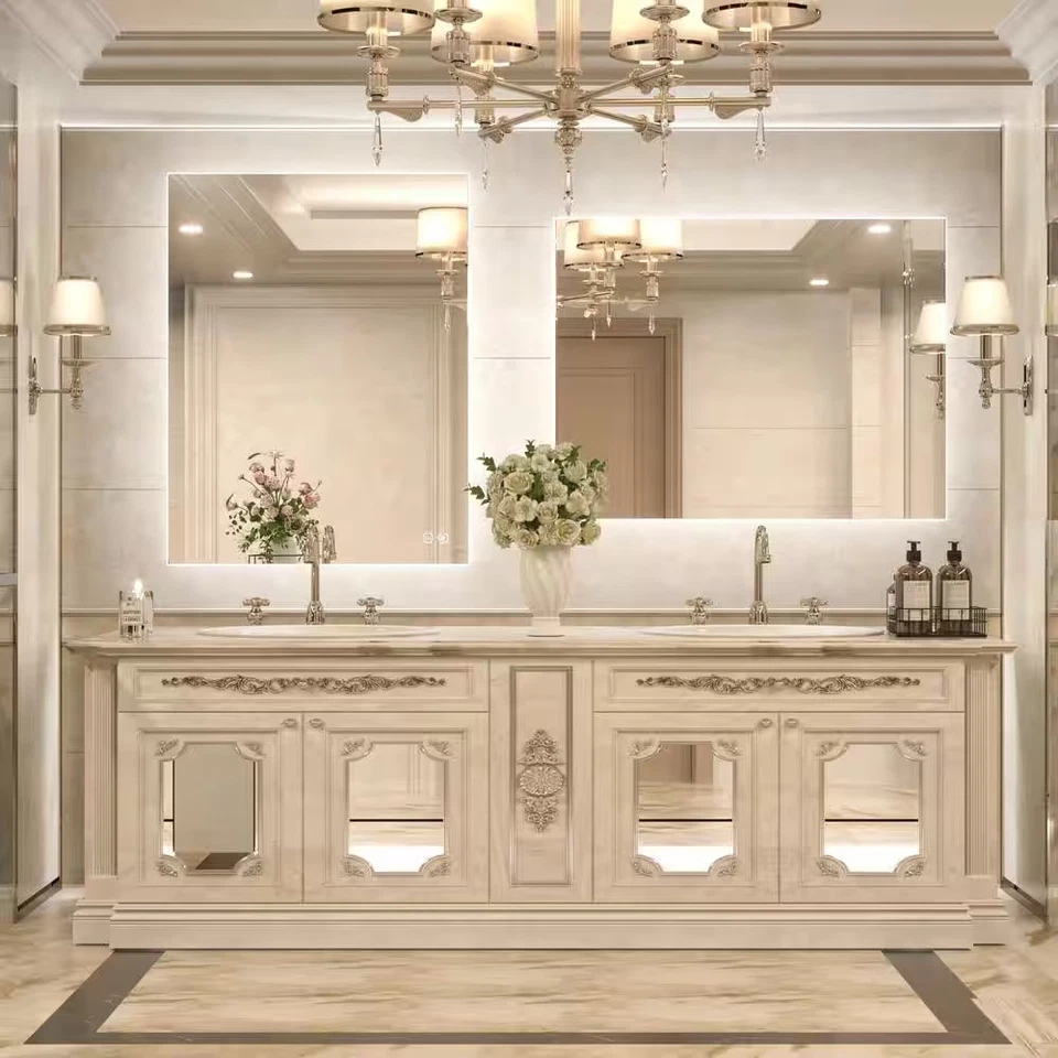 KeonJinn 28" x 36" Frameless LED Anti-Fog Wall Bathroom Vanity Mirror w/ Backlit - Image 2 of 4