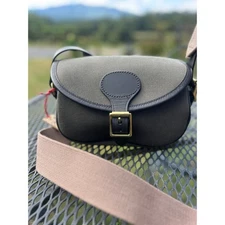 Croots England Canvas and Leather 100 Cartridge bag