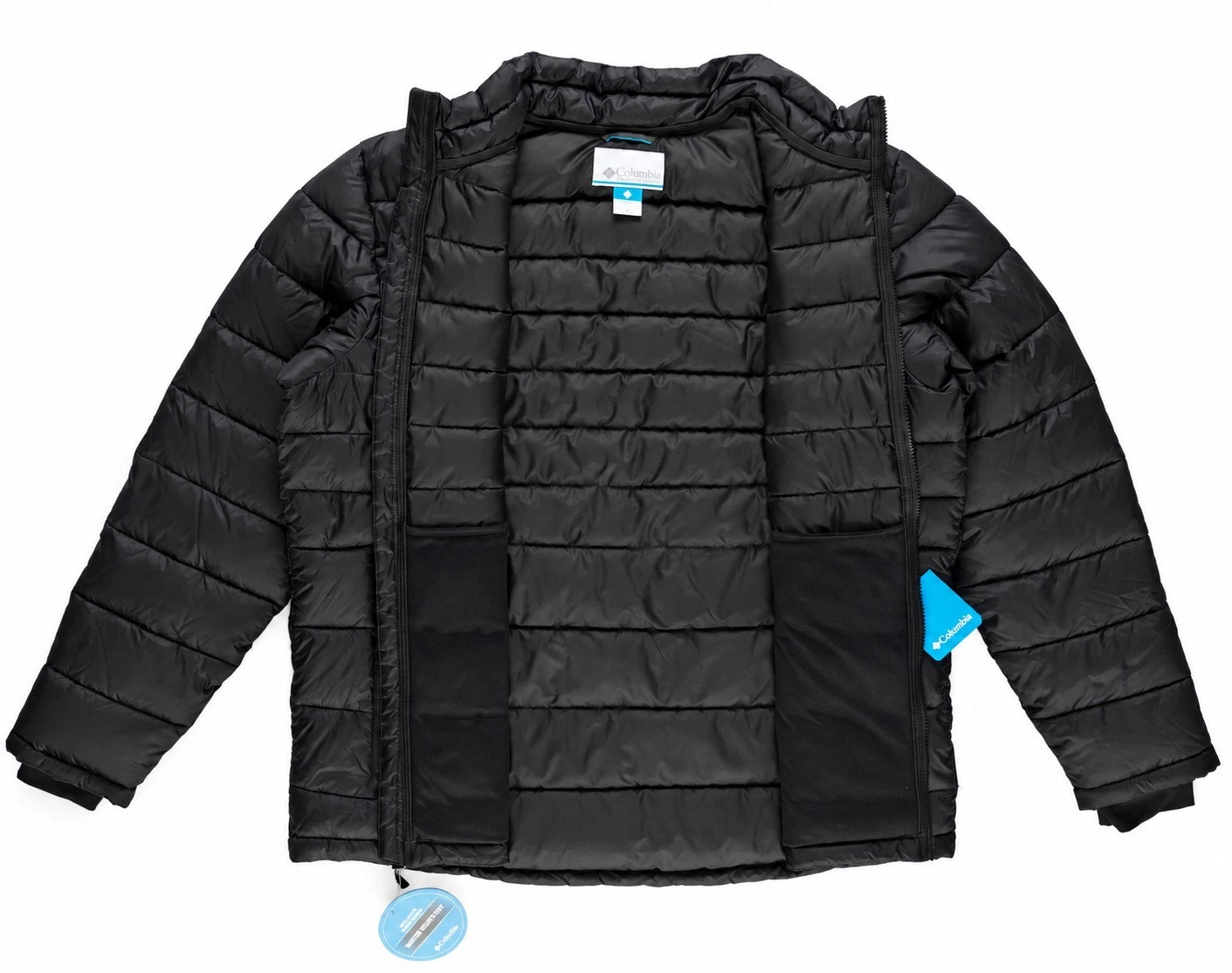 NWT Columbia Men's New Discovery Insulated Winter Jacket XL Black - product detail image 4