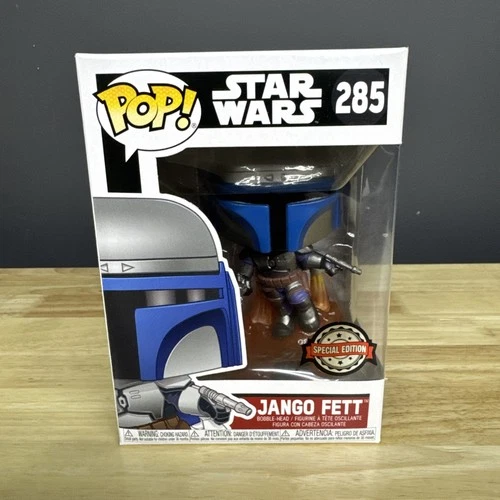 Funko Pop! Vinyl: Star Wars Jango Fett #285 Special Edition Sticker Version