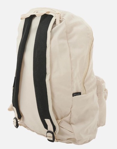 MOCHILA EMPAQUETABLE Rip Curl 17L Vintage Blanca 131MBA ¡NUEVA CON ETIQUETAS! - Imagen 2 de 4