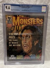 Famous Monsters of Filmland #254 CGC 9.6 White Pages  Vincent Price