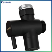 3-Wege Ventil Umstellventil Messing Wasserhahn Mit M22 M24 Adapter