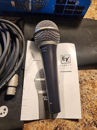 Electro Voice Cobalt Co9 Microphone And 15' Cable - Zdjęcie 2 z 9