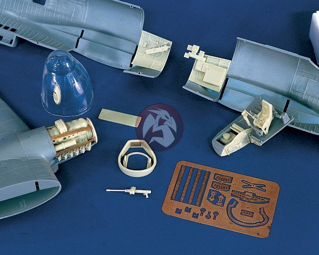 Verlinden Productions 1/48 Resin Heinkel III Update for Revell kit - 1109 Verlinden Productions 1/48 Resin Heinkel III Update for Revell kit - 1109