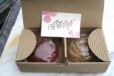 Rose Shaped Decorative Soaps Box of 2 Made In Korea