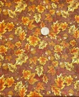 1 Yd Autumn Leaves and Acorns Debbie Mumm Fabric Autumn Fall Joann Fabrics