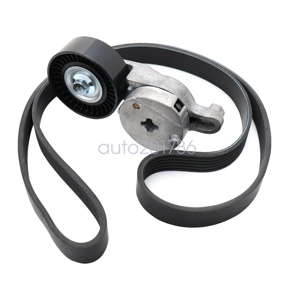 Accesorio de motor 166200V020 tensor de correa de transmisión + correa apta para Toyota Rav4 2009-2018 Foto 2 de 4