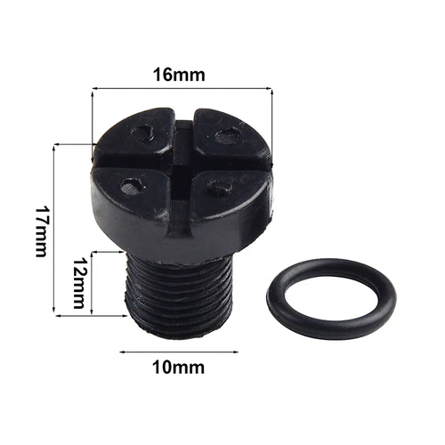 For BMW E36 E39 E90 E53 Engine Coolant Bleeder Screw 17111712788 10Pcs W/O-Ring - Picture 7 of 16