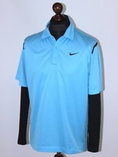Nike Golf Dri-fit mens dual layer long sleeves shirt Size M