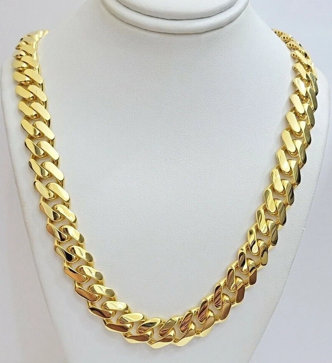 Men's Necklace - Monaco Chain CLASSIC Plain