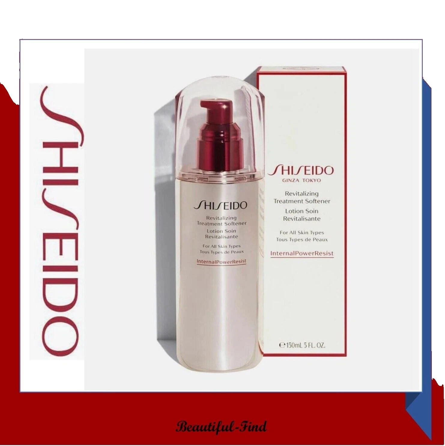 Loção Shiseido adstringentes