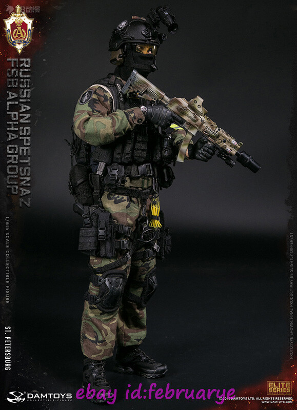 Damtoys 1/6 78071Russian Spetsnaz FSB Alpha Group Classic Version