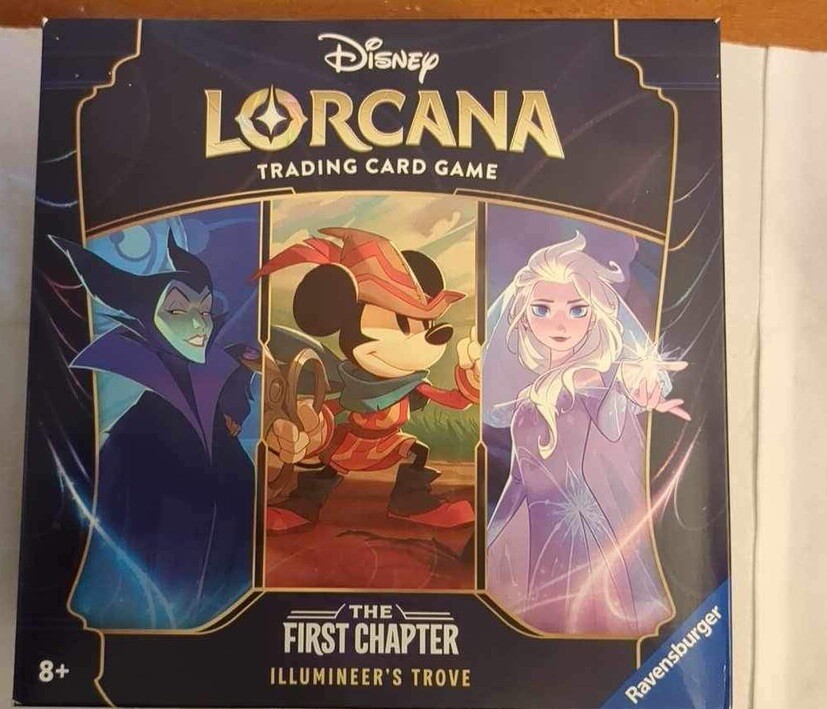 Disney Lorcana: the first chapter Illumineers Trove Sealed 1st