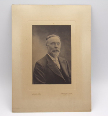 Antikes Portrait - Sir James Charles Inglis, Chefingenieur GWR, um 1880-90er Jahre
