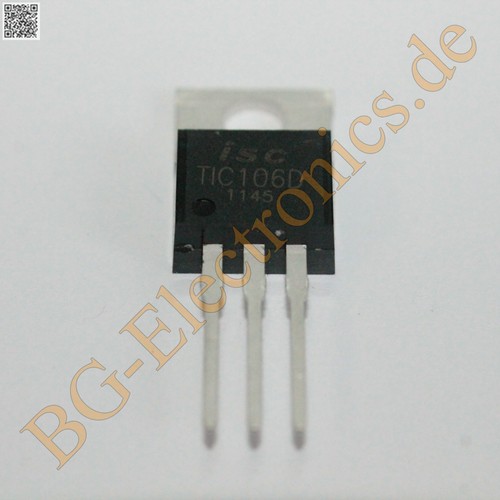 2 x TIC106D SILICON CONTROLLED RECTIFIER Inchange TO-220 2pcs | eBay