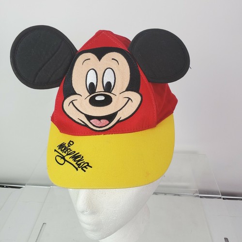 Disney Parks Mickey Mouse Red Hat With 