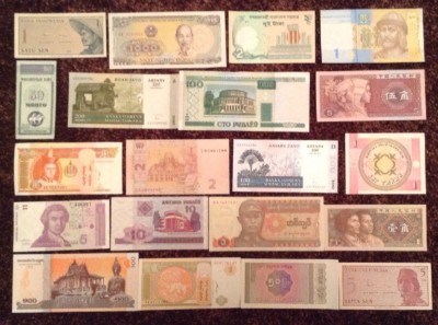 Lot Of 20 World Banknotes. Collectable. All Different. All Genuine