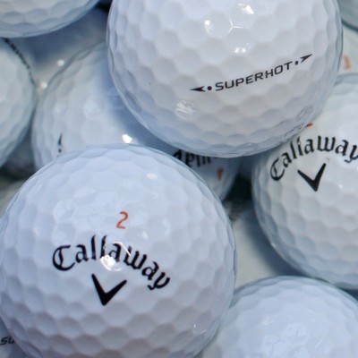 100 Callaway Superhot Golfbälle AAAA Lakeballs in Top-Qualität Super Hot Golf