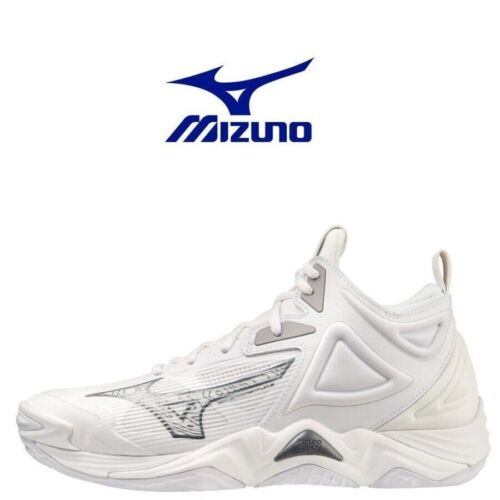 Nouvelles chaussures de volley-ball Mizuno Wave Momentum 3 MID V1GA2317 51... - Photo 1/8