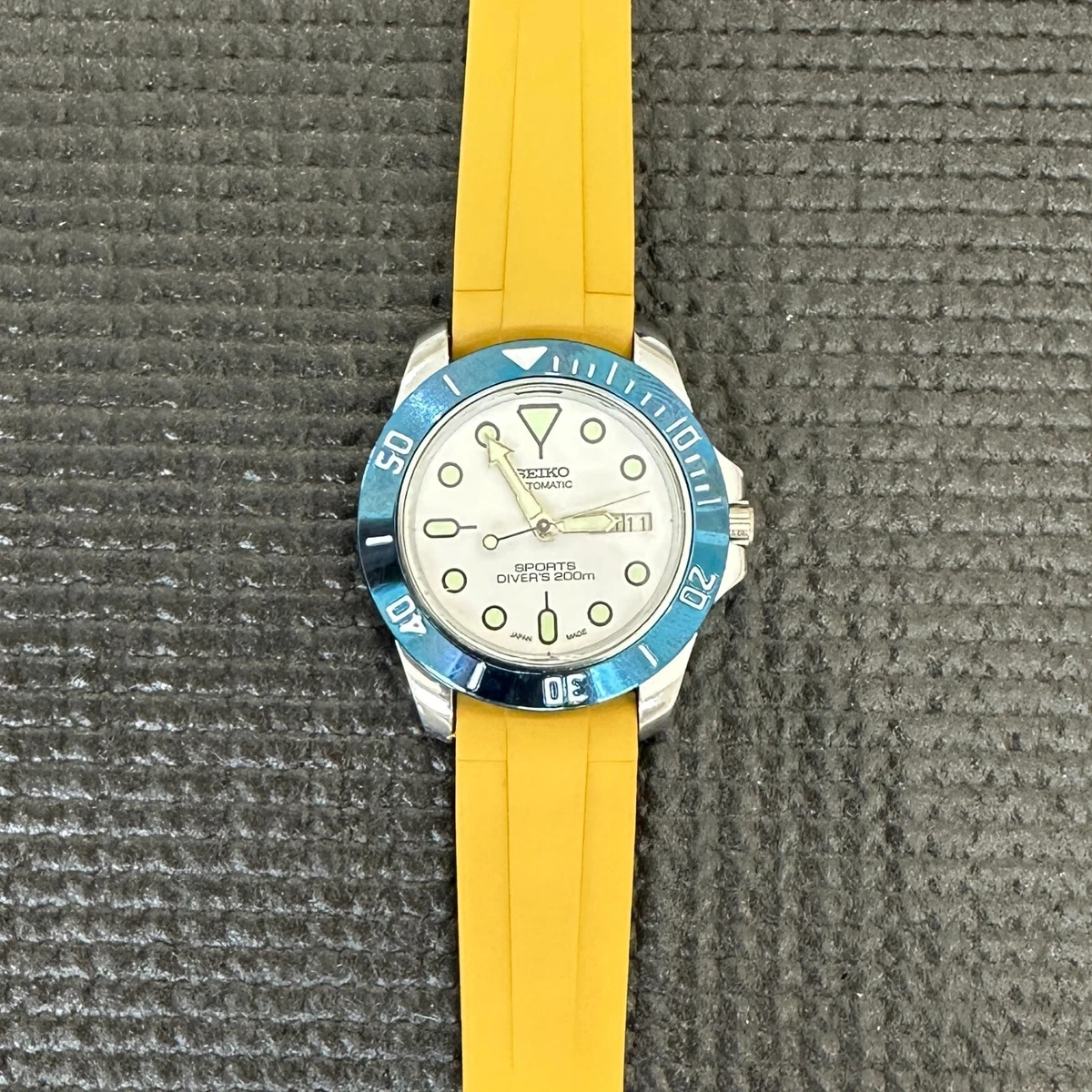 Seiko Two-Piece Strap Yellow Wristwatch Bands for sale | eBay