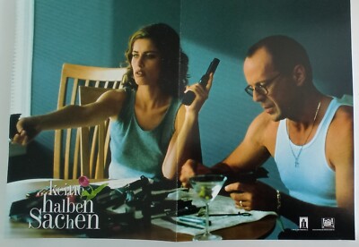 E264 Aushangfoto (30 x 42 cm)  AMANDA PEET / BRUCE WILLIS Keine halben Sachen