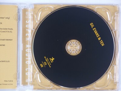 GIL EVANS: &amp; Ten Prestige Jazz SACD Audiophile CD Jazz Hybrid DSD