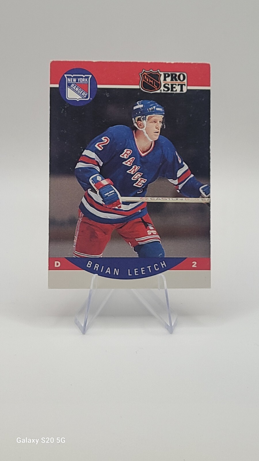 1990-91 Pro Set - Brian Leetch #201