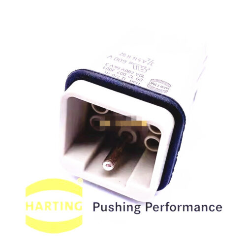1pcs HARTING Connector 09120073001 HAN Q7/0-m INSERT MALE 7POS CRIMP 10A - Picture 4 of 6