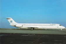 Postcard Airline KHORS AIR COMPANY DC-9-51 UR-BYL No. A627 CC7.