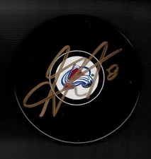 A.J. Greer Signed Colorado Avalanche Puck