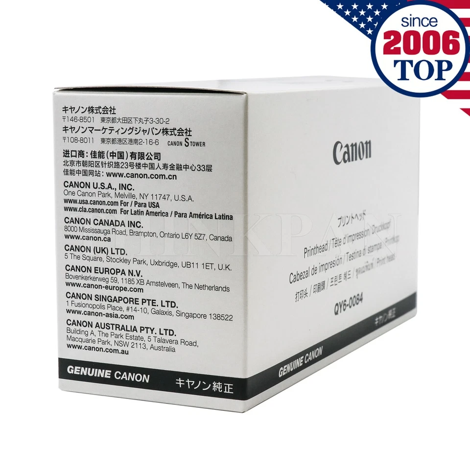 Nuevo cabezal de impresión genuino Canon QY6-0084-010 para Pixma PRO-100 100S PRO-200 200S EE. UU. Foto 4 de 4