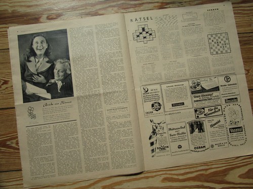 "Hamburger Illustrierte" Zeitung 20. November 1943 - Indien Dnjepr KdF ..! - Bild 8 von 12