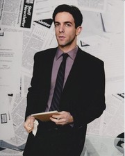 B. J. NOVAK Signed 8x10 THE OFFICE RYAN HOWARD Photo w/ Hologram COA