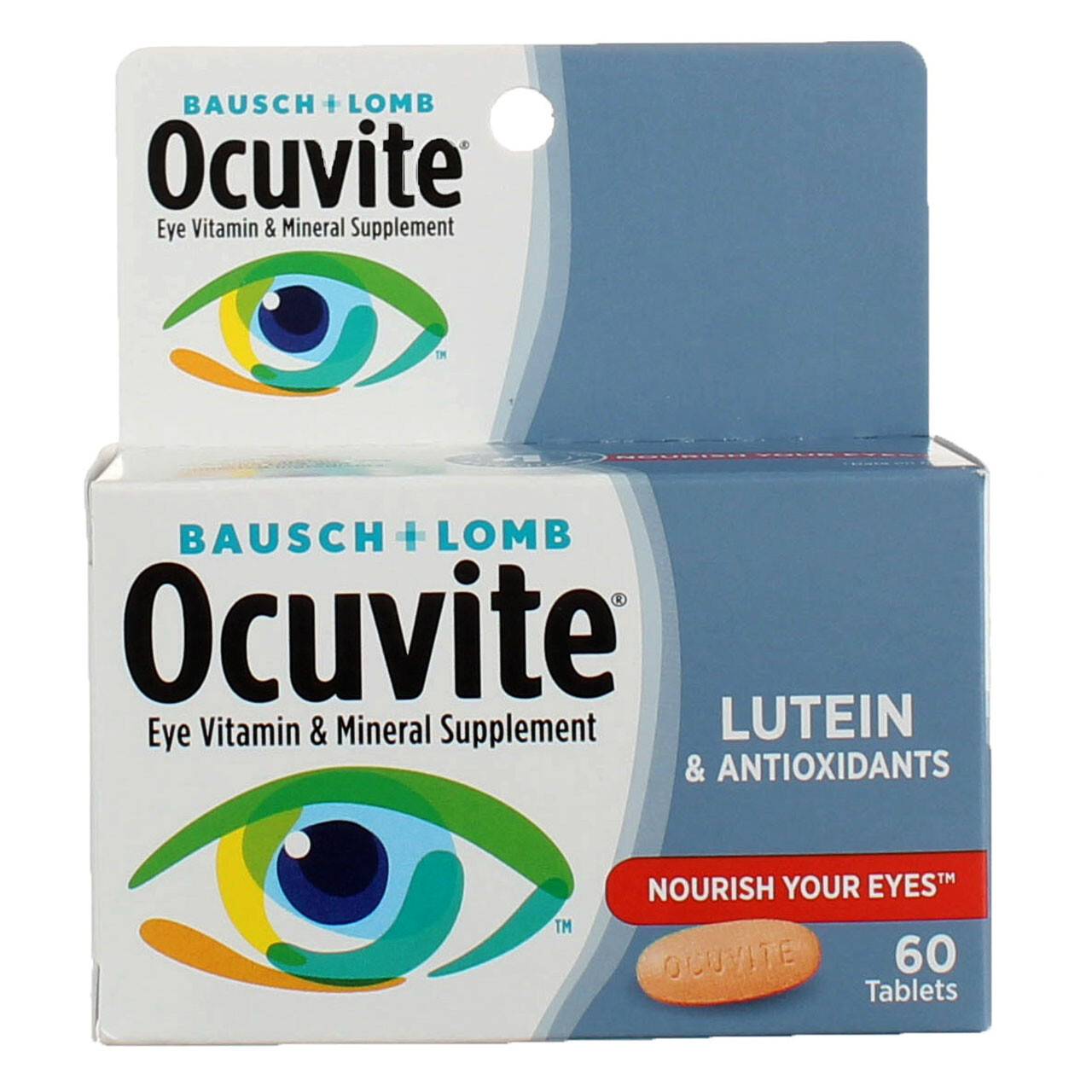 Bausch & Lomb Ocuvite Nourish Your Eyes Eye Vitamin & Mineral Supplement Tabl...