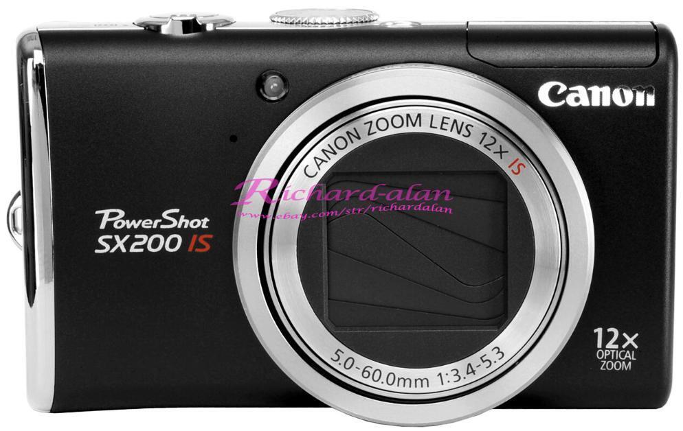 Canon PowerShot SX200 lS 12.1MP 12x Optical Zoom CCD Digital Canon PowerShot SX200 lS 12.1MP 12x Optical Zoom CCD Digital