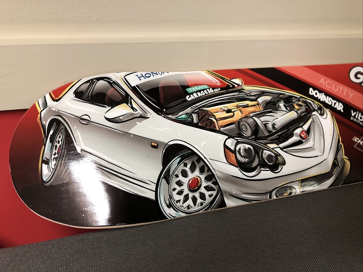 Honda Integra 4th Gen Turbo Skateboard Deck Garage16 Canada
