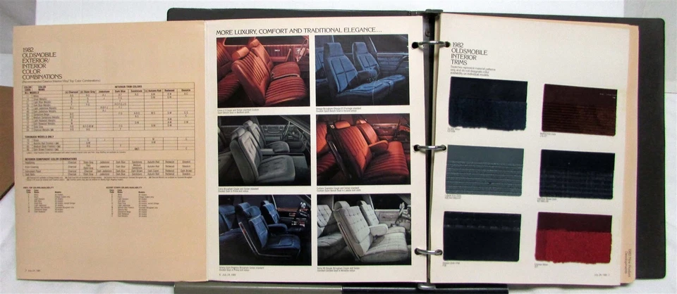 Álbum Oldsmobile Dealers 1982 Omega Cutlass Toronado Delta 88 Noventa y ocho Foto 4 de 4