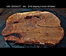 redwood l epoxy river table  live edge slab  burl table  r-254