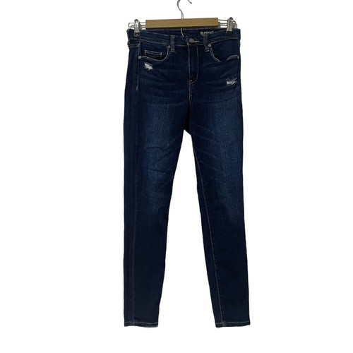 Blank NYC The Bond Dark Wash Mid Rise Skinny Jeans Size 28