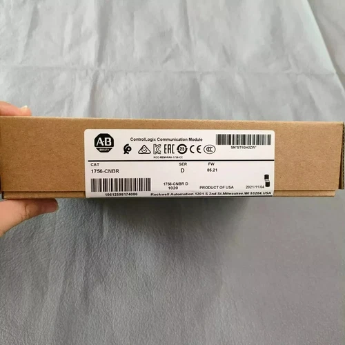 1Pc New 1756-CNBR SER D ControlNet Redundant Bridge Module 1756-CNBR USA - Picture 1 of 4