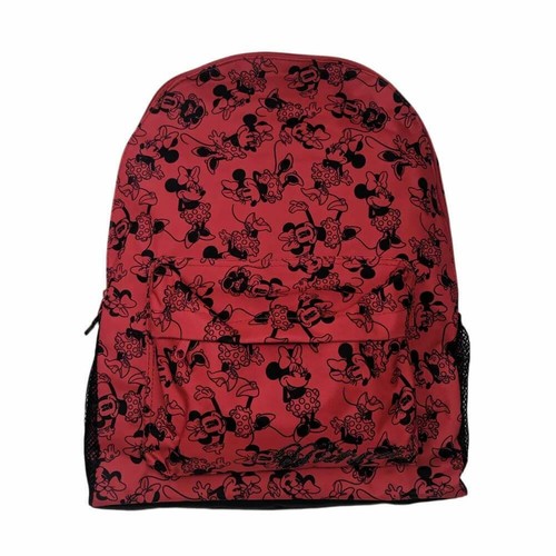 Disney Minnie Mouse Mochila Bolso Escolar Roxy-Rojo Y Negro Uni carácter  niños | eBay