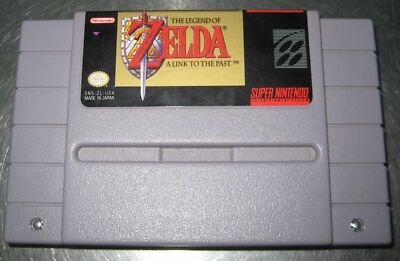ZELDA LINK TO THE PAST VIDEO GAME for SUPER NINTENDO SNES