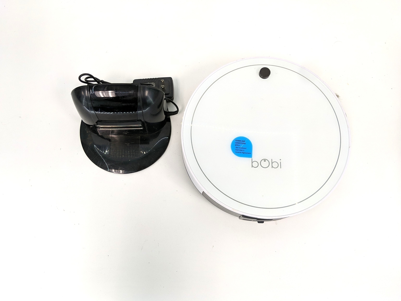 bObsweep bObi Classic Robot Vacuum & Mop, Snow/White, SW603001 eBay
