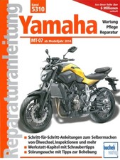 Yamaha MT-07 & MT07 Moto Cage Reparaturanleitung Reparatur-Buch/Handbuch/Wartung